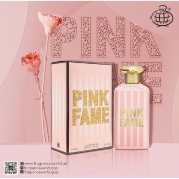 Pink Fame Fragrance World 100ml