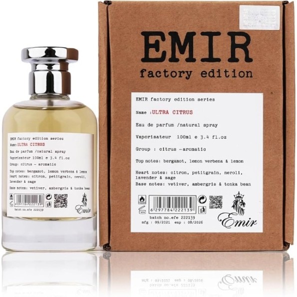 Ultra Citrus Factory Edition Emir Paris Corner | Perfume citrico