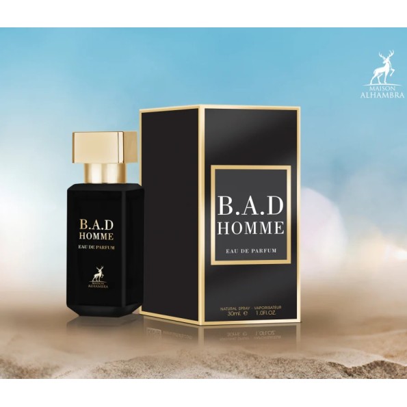 B.A.D. Homme Maison Alhambra 30ml - Inspirado en Bad Boy Herrera