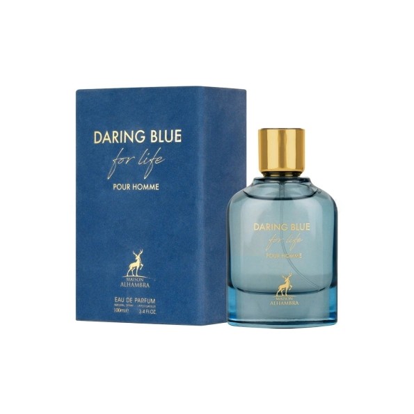 Perfume Daring Blue for Life Maison Alhambra 100ml - Perfume aquatic