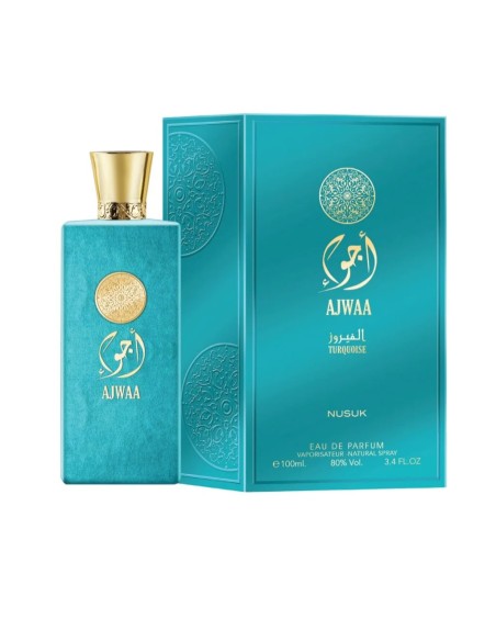 Ajwaa Turquoise Nusuk 100ml - Eau de Parfum Sofisticado