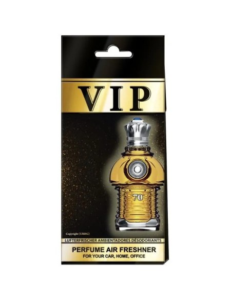 Ambientador VIP Caribi 70 - Fragancia Premium para Auto y Hogar