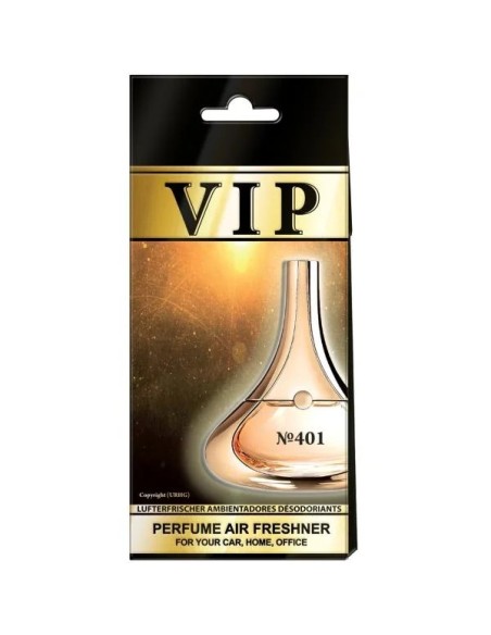 Ambientador VIP Caribi 401 - Fragancia Premium para Auto y Hogar