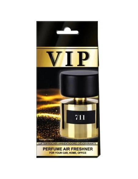 Ambientador VIP Caribi 711 - Fragancia Premium para Auto y Hogar