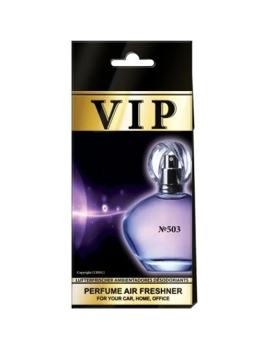 Ambientador VIP Caribi 503 - Fragancia Premium para Auto y Hogar