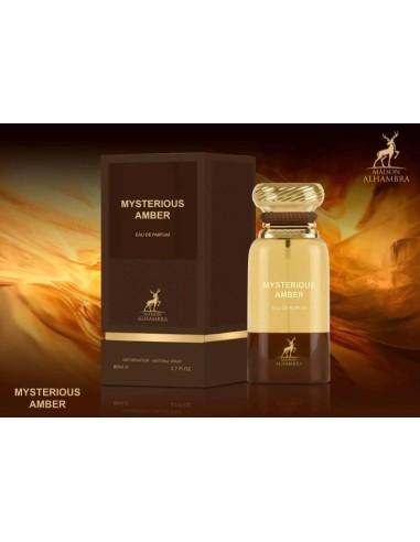 Mysterious Amber Maison Alhambra 80ml - Perfume Unisex Ámbar