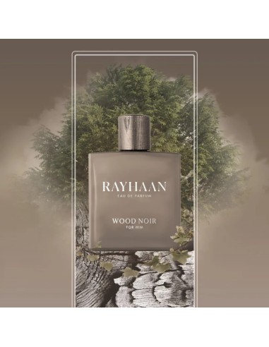 Wood Noir Rayhaan 100ml | Perfume Masculino Amaderado y Sofisticado