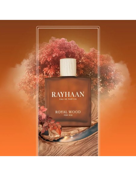 Royal Wood Rayhaan 100ml | Perfume Masculino Amaderado y Sofisticado