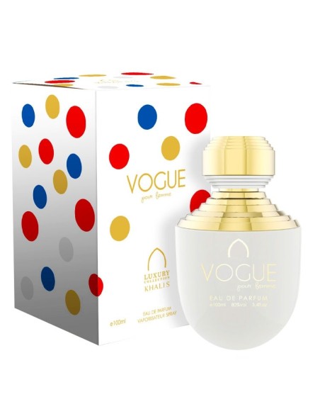 VOGUE by Khalis – Perfume Femenino Floral y Frutal 100 ml