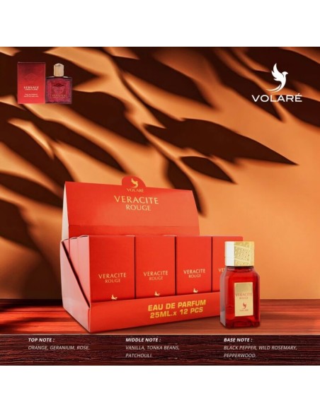 Veracite Rouge Eau de Parfum | Fragancia Masculina Potente y Seductora