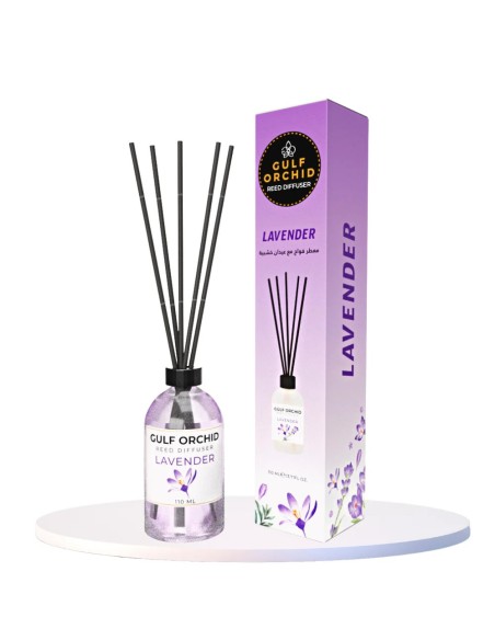 GULF ORCHID Reed Diffuser - Lavender | Aromas Relajantes para Tu Hogar