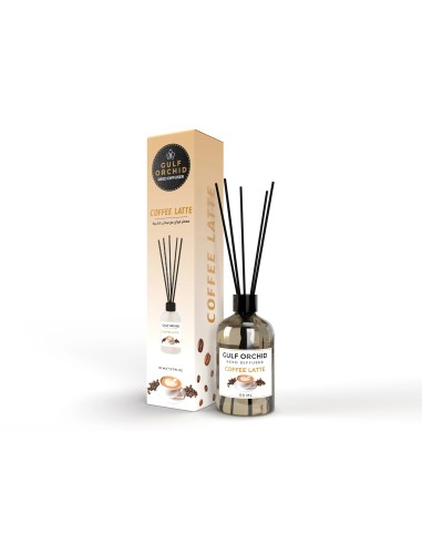 GULF ORCHID Reed Diffuser - Coffee Latte | Aroma Cálido y Relajante