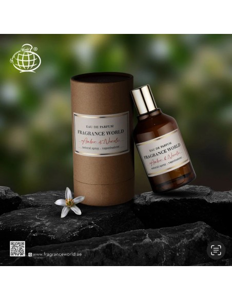 Amber & Neroli de Fragrance World Elegancia Cítrica y Calidez Oriental