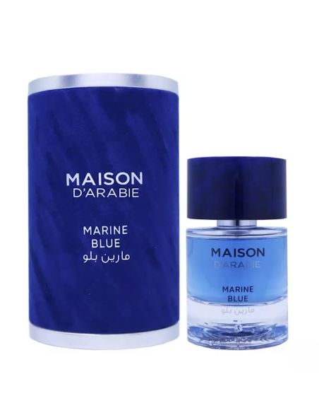 Marine Blue Eau de Parfum | Perfume Floral Amaderado para Hombre