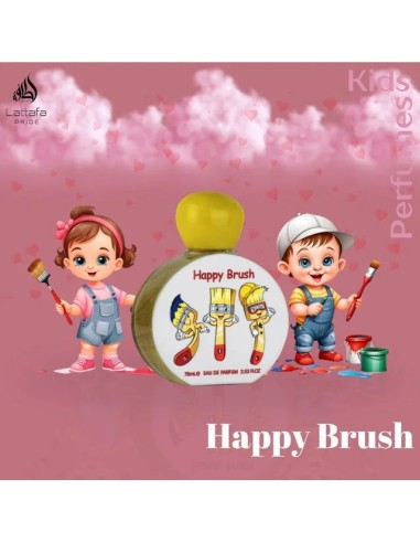 Lattafa Pride Happy Brush Perfume para Niños - Dulzura y Alegría