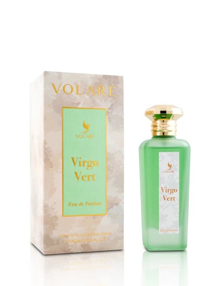 Virgo Vert by Volare | Perfume Unisex con Bergamota, Té Verde y Ámbar