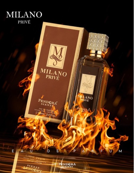 Milano Prive by Pendora Scents | Perfume Masculino con Canela, Tabaco