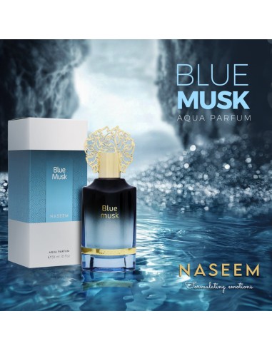 Aqua Parfum Blue Musk – Perfume Unisex con Notas Cítricas, Florales