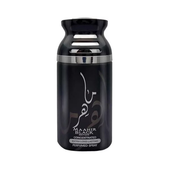 Maahir Black Lattafa Deo 250ml